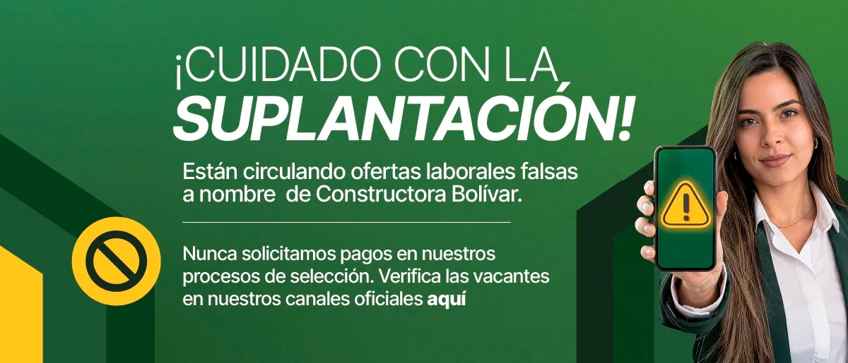 Banner Suplantación